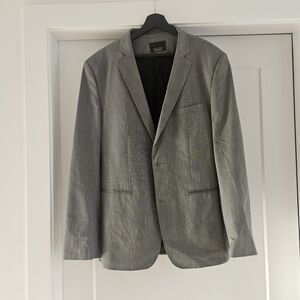 Zara Elegant Charcoal Blazer